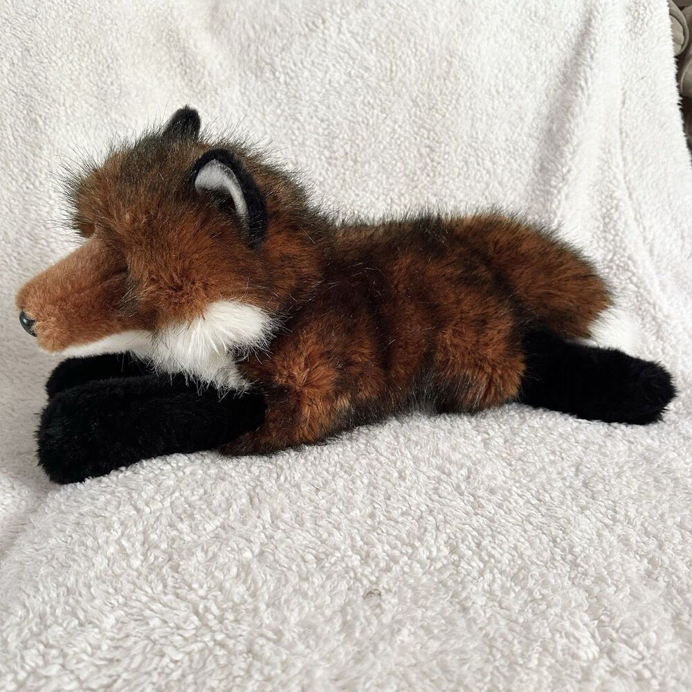 Douglas Cuddle Toy Dlux Fletcher Fox #2442 Realistic Woodland 18” Toy